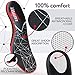 Plantar Fasciitis Arch Support Insoles for Men and Women Shoe Inserts - Orthotic Inserts - Flat Feet Foot - Running Athletic Gel Shoe Insoles - Orthotic insoles for Arch Pain High Arch - Boot Insoles