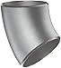Stainless Steel 304/304L Pipe Fitting, Long Radius 45 Degree Elbow, Butt-Weld, Schedule 10, 2-1/2