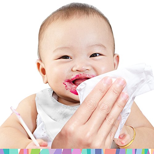 Baby Hand and Face Wipes | for Baby Hands and Faces | Enriched with Aloe Vera | Moisturizing | Unscented | Alcohol Free | 7 Inches x 7.8 Inches | 6 Packs of 25 Wipes (150 Count) - Thumbnail 4
