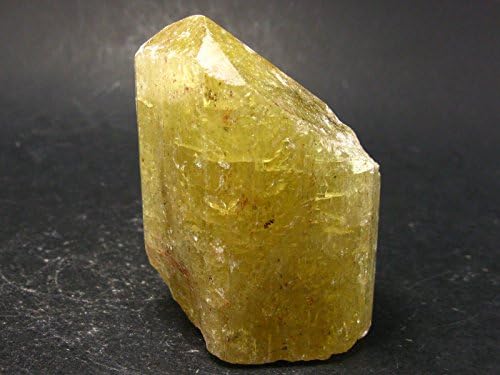 Huge Gem Golden Apatite Crystal From Mexico - 2.5"