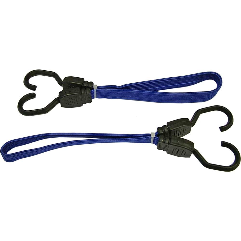 Faithfull TDBUNG18 46cm 18-inch Flat Bungee Cord - Blue
