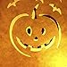 Tinksky Halloween Paper Candle Luminary Bag Bat Pumpkin Carved Tea Light Holder Bag for Happy Halloween Decoration 12pack