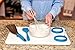 5-Piece Baking Set | 2 Egg Rings, 1 Spatula, 1 Turner & 1 Whisk | Free Pancake Recipes eBook | Perfect for Cooking Pancakes, Eggs & More | KPKitchen Blue Bakeware Kitchen Utensils Essentials