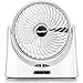 USB Powered Desk Fan, Battery Operated Fan, 9 Inch Camping Fans Rechargeable, Quiet Portable Fan with Enhanced Airflow, 2 Speeds, Personal Cooling Fan for Home Office Table