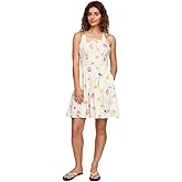 Gap Womens Tie-Front Smocked Mini Dress