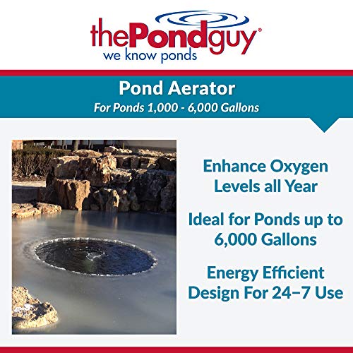 The Pond Guy Pond Aerator 1, Complete Aeration Kit, Water Garden