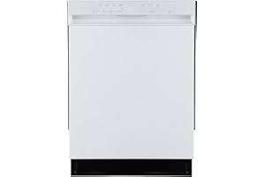 Kenmore 2214782 24" Premium Hybrid Tub Dishwasher-UltraWash, MoreSpace Adjustable Rack, High Temp & SmartWash-12 Place Settings-54 DBA Energy Star Certified, White