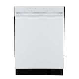Kenmore 24" Premium Hybrid Tub Dishwasher - UltraWash, MoreSpace Adjustable Rack, High Temp & SmartWash - 12 Place Settings - 54 DBA - ENERGY STAR Certified - White