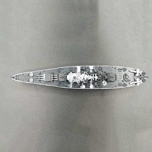 WZRY Militärmodell, 1: 1000 Alabama BB-60 Schlachtschiff, Limited Edition Navy Kriegsschiff Militärmodell, für… – Bild 6