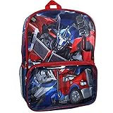 Transformers 16 inch Optimus Prime Backpack - Red and Blue