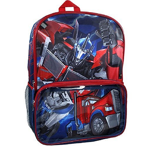 Transformers 16 inch Optimus Prime Backpack - Red and Blue