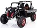 Mini Moto UTV 4x4 12V Black (2.4Ghz Rc)