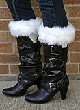 Funky Junque's Fur Trim Boot Cuff