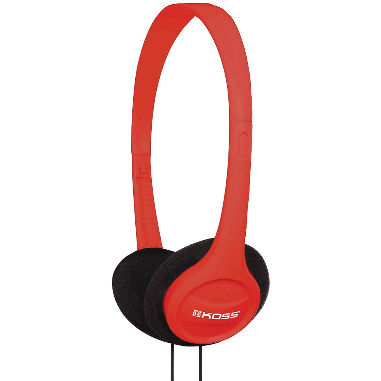 Koss KPH7 On-Ear Stereo Headphones (3.5 mm Jack) for iMac/Laptop/DJ/MP3 Players - Red — image 1