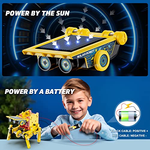 Buy HISTOYE Stem Solar Robot Kit For Kids,12 In 1 Science Kit Stem