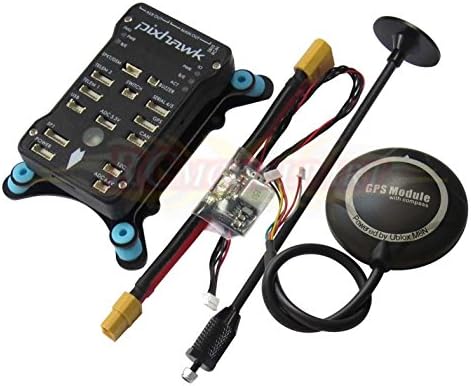 Pixhawk PX4 32Bit Flight Controller + NEO-M8N GPS + Power Module +Shock Absorber
