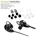 Wingco Bluetooth Headphones, Bluetooth Earbuds V4.1 Wireless Sports Headphones Sweatproof Running Gym Stereo Headsets Built-in Mic/APT-X for iPhone 6s 6s plus Galaxy S6 S5 and Android Phone