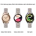 V-MORO Band Compatible with Galaxy Watch 42mm Bands Rose Gold Women 20mm Solid Stainless Steel Strap Replacement for Samsung Galaxy Watch 42mm R810/Galaxy Watch Active 40mm R500