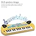 aPerfectLife Multifunction Electronic Kids Keyboard (Yellow)