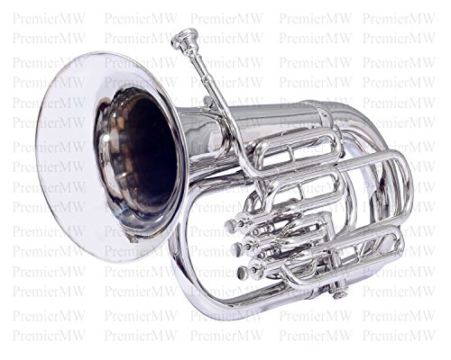 Nasir Ali Bb Euphonium Nickel 4 Valve - Thumbnail 2