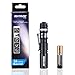 Revtronic Mini Pocket LED Flashlight with Clip - Best for Camping, Hiking, Inspection, Maintenance and EDC - Waterproof IPX-6, Compact, Lightweight, Easy to Use - 1 AAA Duracell Battery Included