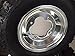 MASSFX Polished Aluminum Rims & Tires Wheels kit Fits Yamaha YFZ350 Banshee 350