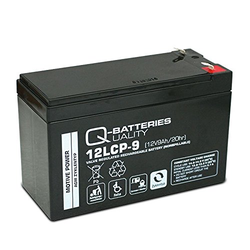 Longex Blei Gel Bleigel Akku Batterie 12V 9Ah 12LCP-9 Zyklentyp Deep Cycle AGM wie 7,2Ah