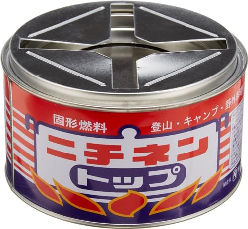 NITINEN(ニチネン) 屋外用缶入り固形燃料 屋外用トップ丸缶 250g 青 直径10.2×高さ6.5cm商品画像