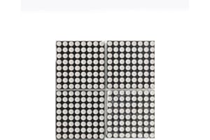 MusRock MAX7219 16x16 LED Module SPI Interface -40°C to 85°C Wide Temp, 16-Level Brightness Control