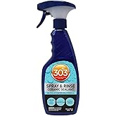 303 Products Spray & Rinse Ceramic Sealant – Quick Ceramic Coating – Water-Activated SiO2 Formula – 6 Months of Protection – Water Repellent Ceramic Spray – Easy to Use – 16 Oz (Pack of 1) (30262)