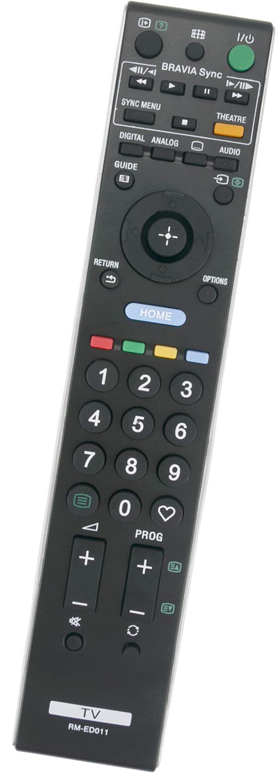ALLIMITY RM-ED011 Remote Control Replace for Sony KDL-26E4000 KDL-26E4020 KDL-26E4030 KDL-26E4050 KDL-26E4050 KDL-26V4500 KDL-26V4710 KDL-26V4720 KDL-26V4730 KDL-32E4000 KDL-32E4000