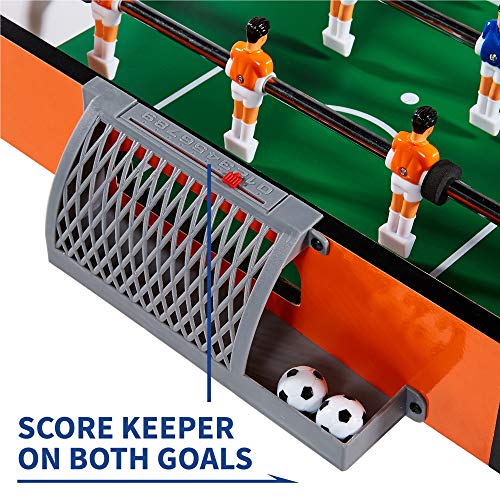 Rally and Roar Foosball Tabletop Games and Accessories, Mini Size Fun