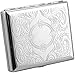 Cigarette Case for 20 pcs Popular Size (84mm) Classic Silver