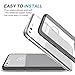 OMOTON Google Pixel XL Case, Slim Fit Case with Shock Absorbing TPU Bumper and Anti-Scratches Hard Acrylic Back for Google Pixel XL [5.5 Inch] (2016 Released) Clear/Black