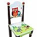 Fantasy Fields - Enchanted Woodland Thematic Hand Crafted Kids Wooden Table and 2 Chairs Set | Imagination Inspiring  Hand Crafted & Hand Painted Details | Non-Toxic, Lead Free Water-based Paint