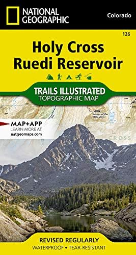 Holy Cross, Ruedi Reservoir Map (National Geographic Trails Illustrated Map, 126)