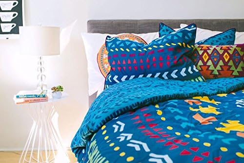 Vita Good Life IVTVITA03334 Multiple Piece Reversible Comforter Set, Queen, Alegria, 7