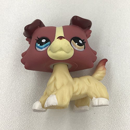 new brand Littlest Pet Shop LPS 1262 2 Different Color Eyes Toys Plum