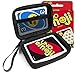 FitSand (TM) Travel Zipper Carry EVA Hard Case for Uno Emoji Card Game - Black Box, Blacker Box, Best Protection for Uno Emoji Cards