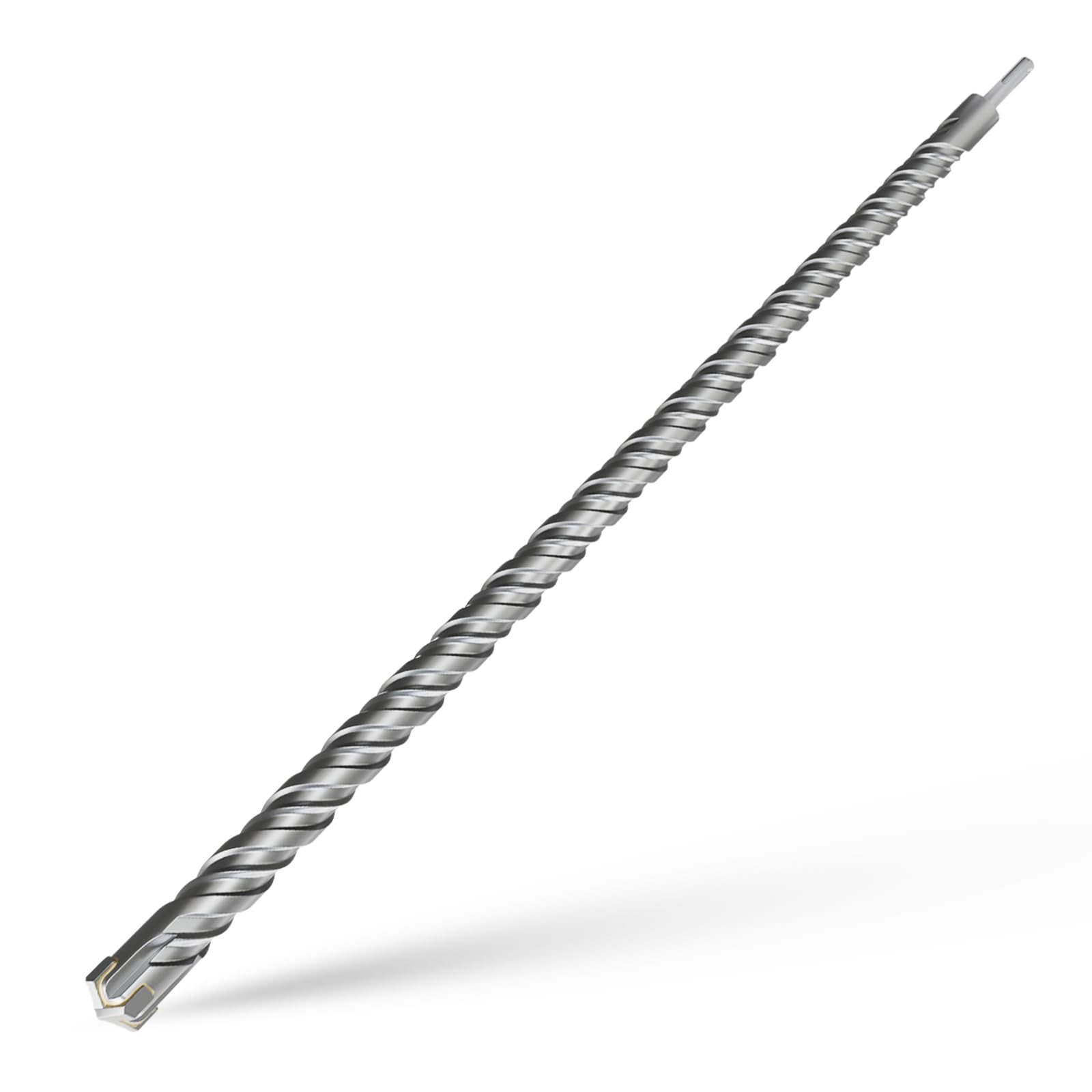 CSOOM SDS Plus Drill Bit 25 x 800 mm, Professional Concrete Drill, Ideal for Drilling in Stone, Concrete, Natural Stone, Brick Wall