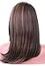 Colodo Brown Synthetic Lace Front Wigs Natural Wigs with Free L Part Wig Cap For Hair Replacement 18 Inches