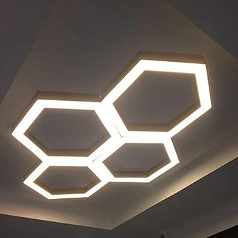 Buy Sanleen Enterprises Hexagonal Modern Ceiling Light Fixture For