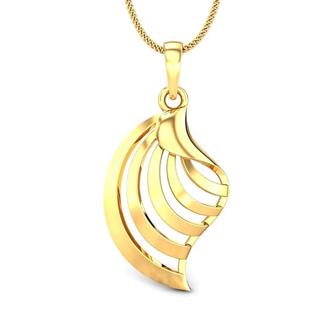 Buy Candere By Kalyan Jewellers 18k (750) Yellow Gold Pendant for Women