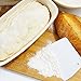 4-In-1 Oval Bread Proofing Basket Set – 12 inch Banneton Proofing Basket + Liner + Scraper + Linen Bag – Rectangle Brotform Proofer Bowl for Artisan Bread, Sourdough, Loaves & Others
