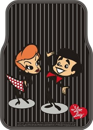 Amazon.com: I Love Lucy 2pcs Front Car Floor Mat: Automotive