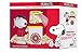 Smart Planet PNP‐1 Peanuts Snoopy Popcorn Cart Air Popper, Red