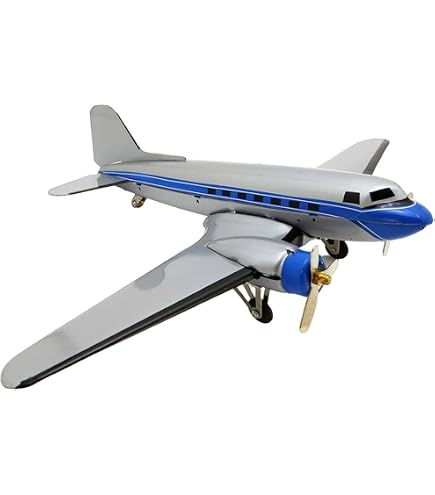 フライトミニチュアContinental Airlines DC - 3?1?: 100?Scale