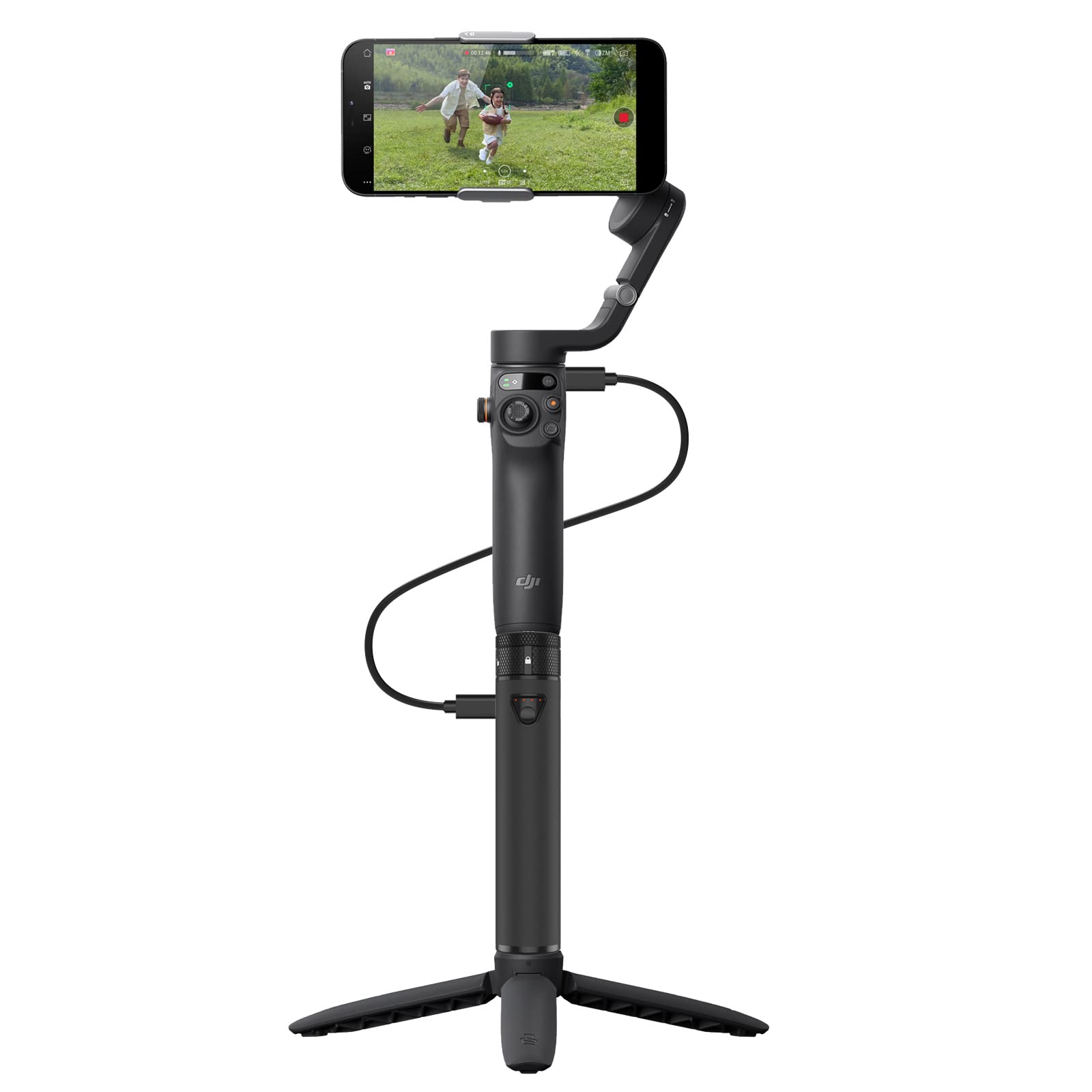 Smatree Portable Power Stick(Power Bank) Compatible for DJI Osmo Mobile 7/6, Extension Rod with 5000mah Battery Compatible for Osmo Mobile 7/6(Osmo Mobile 7/6 is Not Included)