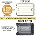 SportPet Designs Plastic Kennels Rolling Plastic Wire Door Travel Dog Crate- XX-Large