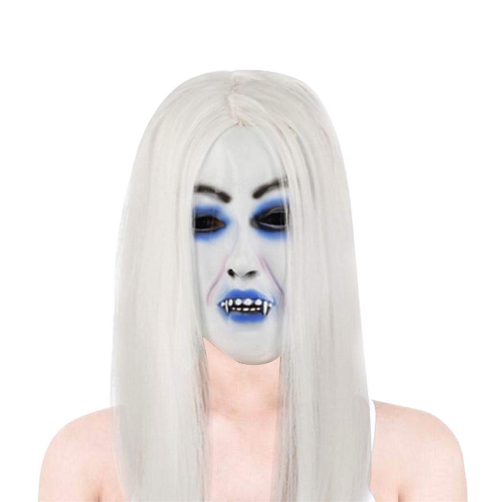 Amazon Com Shan S Halloween Latex Fear Face Mask Halloween